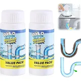 Abflussreiniger Schaum Extra Stark, 2026Neu Rohrreiniger Extrem Stark, Sink Und Drain Cleaner, Hochwirksamer Rohrreiniger Mit Aktivschaum, für Küche, Bad, Toilette (2PCS)