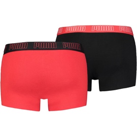 Puma Basic Boxershorts red/black XL 2er Pack