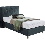 Westfalia Schlafkomfort Boxspringbett "Phönix" (charcoal) , 93535959-0 Feinstruktur Kaltschaum-Topper,