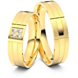 Trauringe Osterholz-Scharmbeck 333er Gelbgold - 3644