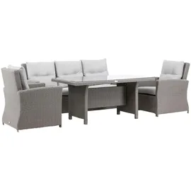 gardenson Brentwood Set 4-tlg. Grau