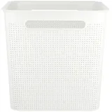 Rotho Aufbewahrungsbox Brisen 29,1 x 29,1 x 28,1 cm weiß