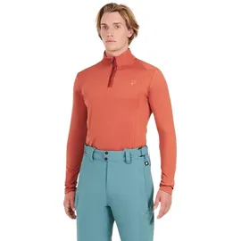 Protest WILL 1/4 zip top Brick Orange - M