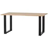 Woood Esstisch Tablo Eiche mit U-Gestell, 160 cm