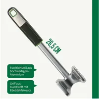 Fackelmann Fleischklopfer Aluminium 26,5 cm Grau