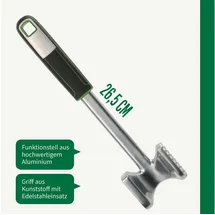 Fackelmann Fleischklopfer Aluminium 26,5 cm Grau
