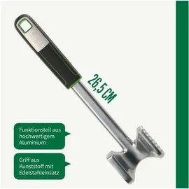 Fackelmann Fleischklopfer Aluminium 26,5 cm Grau