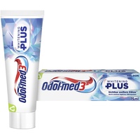Odol-med 3 Odol-med3 Whitening Plus Zahnpasta, klinisch getestete Fluorid-Zahncreme für sichtbar weißere Zähne**, 75ml