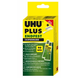 UHU Endfest 2-Komponenten Epoxidharzkleber, 163g (45720.9)