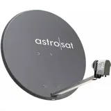 Astro AST 850 anthrazit + Quattro LNB