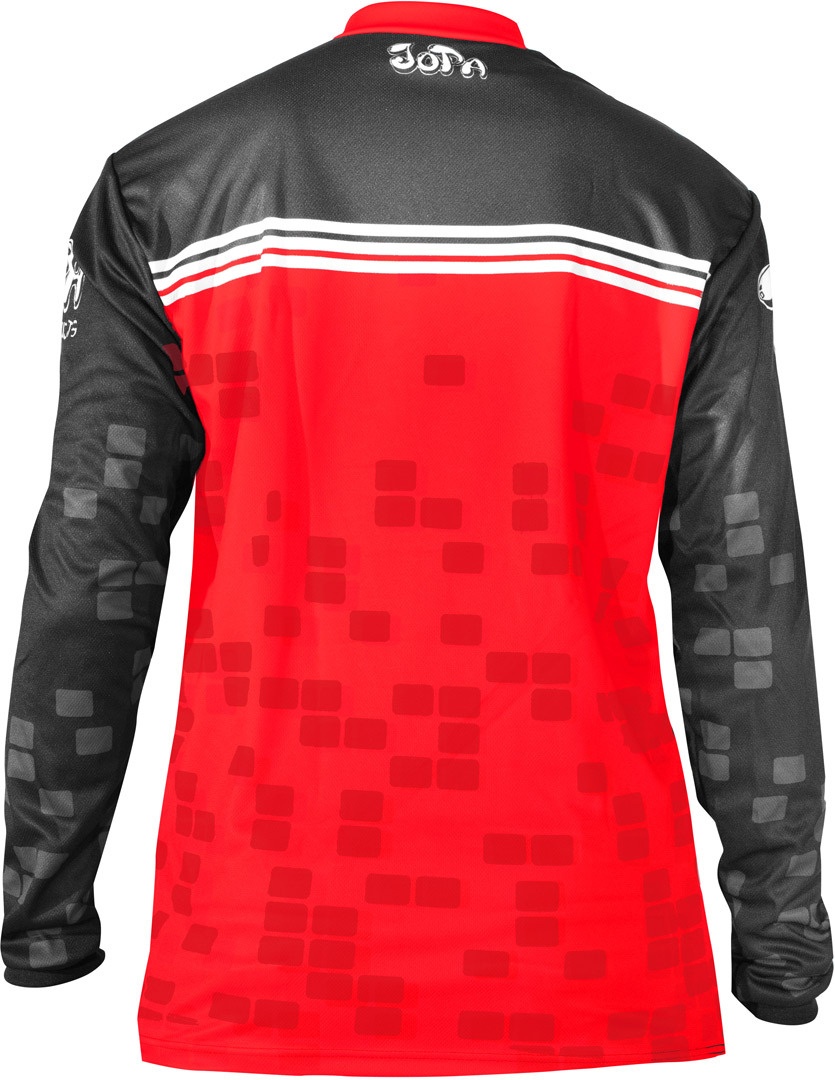 Jopa Infinity MX/BMX Jersey, zwart-rood, S