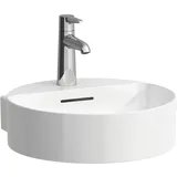 Laufen VAL Handwaschbecken, unterbaufähig, ohne Hahnloch, ohne Überlauf H8112814001121, Farbe: weiß mit LCC
