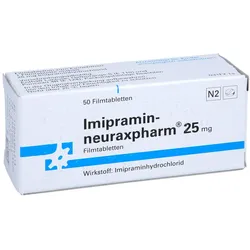 IMIPRAMIN-neuraxpharm 25 mg Filmtabletten 50 St