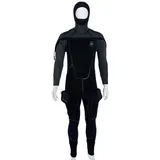 Apeks Thermiq Advanced 8/7 Mm Halbtrockener Anzug - Black Grey - XS