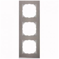 M-Pure Decor-Rahmen 3fach (Edelstahl/aluminium)