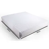 Como Easy Comfort Matratze Komfortschaum Rollmatratze 30cm (H3) Weiß 180x200 cm