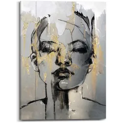 Bild GOLDEN FACE - bunt