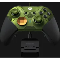 Microsoft Xbox Elite Wireless Controller Series 2 Halo Infinite Limited Edition, Gamepad, PC, Xbox One, Xbox One S, Xbox One X, Xbox Series S, Xbox... - Schwarz/Grün