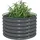 vidaXL Garten-Hochbeet verzinkter Stahl 80 x 80 x 44 cm Grau