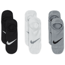 Nike Everyday Plus Lightweight Trainings-Footie-Socken für Damen (3 Paar) - Multi-Color, 46-50
