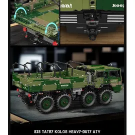 Mould King Tatry Kolos 8x8 Militär LKW 4733-tlg. 20039