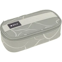 LÄSSIG Schreibgeräteetui »Spacy Bold, curve sage«, aus recyceltem Material Lässig curve sage