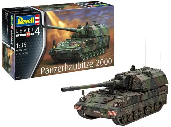 Revell 03279 - Panzerhaubitze 2000, Maßstab: 1:35