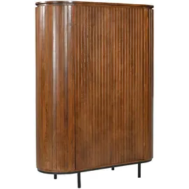 SIT Möbel Highboard 115 x 151 x 43 cm Beige / Schwarz