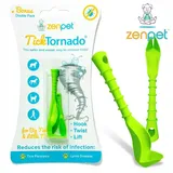 ZenPet Tick Tornado - Zeckenzange - für Hund/Katze - Kunststoff Zeckenentferner
