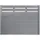 BM Massivholz Sichtschutzzaun-Element Typ 139 180 cm x 135 cm Basaltgrau
