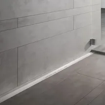 TECE TECEdrainprofile Duschprofil, zur Duschentwässerung, Länge 1000mm, Edelstahl gebürstet