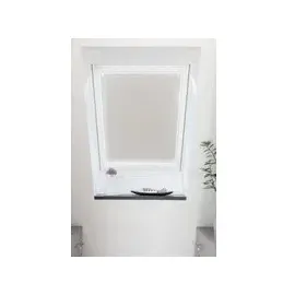 Lichtblick Dachfensterrollo Haftfix Hitzeschutz Verdunkelung 36 x 56,9 cm beige