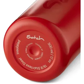 Satch Trinkflasche Rot 0,5 l