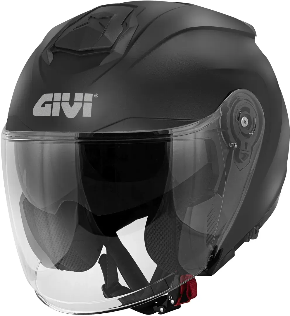 GIVI HPS X.25 BASIC Jethelm - Effen kleur, zwart