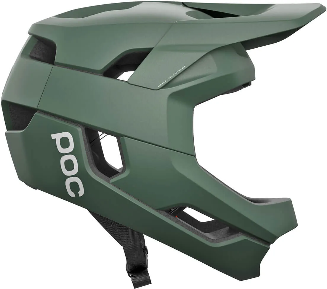 POC Otocon Fullface-Helm - Epidote Green Metallic/Matt - 59-62