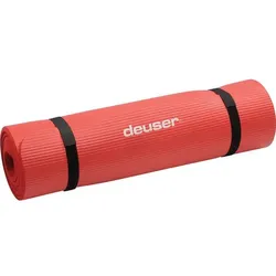 DEUSER Fitness-Matte (NBR) - rot, ROT, ONE SIZE