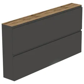 MODERANO XL-Hängeschuhschrank 160 x 81 x 22 cm beige / beige