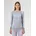 langarm Funktionsshirt Damen Grau/Beige M