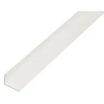 GAH Alberts Alberts Winkelprof. ungleichschenkelig, ungel L1000x B40x H10x S2mm Kunststoff weiß