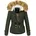 Jacke chamois dunkelgrün XS