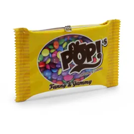 Oh My Pop! Chococandy-Kulturbeutel, Gelb