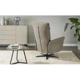 Wohnwert Funktionssessel Maxima Mikrofaser 87 x 120 x 97 cm Beige elektrisch