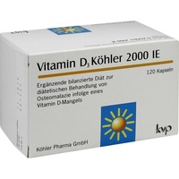 Köhler Pharma GmbH Vitamin D3 Köhler 2.000 IE Kapseln