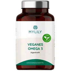 MYLILY Algenkraft - Veganes Omega 3 Nahrungsergänzungsmittel 