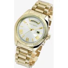 Just Watch Uniuhr "Luka" mit Edelstahlarmband, Datums- und Wochentagsanzeige,