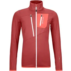 ORTOVOX FLEECE GRID JACKET W, blush, XL