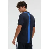 Camp David Poloshirt blau M