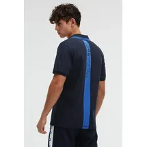 Camp David Poloshirt blau M
