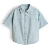 Opus Bluse Ferluna breath Blau S