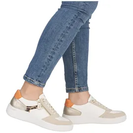 remonte Damen Weit Weiß/Beige 37